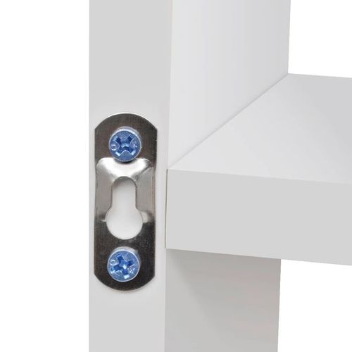 Wisząca półka z 8 przegrodami, biała na Arena.pl