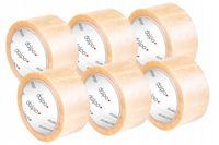 Taśma Pakowa DALPO Transparent Akryl 48/60y - 6 szt.