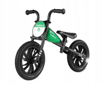 Qplay Rowerek Biegowy dla dzieci Feduro Green motorynka 12" koła gumowe