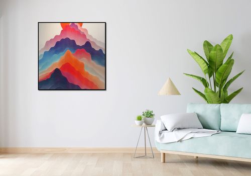 Plakat 90x90cm Gama Gór na Arena.pl