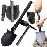Saperka Składana Wojskowa Łopata Survival Łopatka Polowa Kilof Szpadel