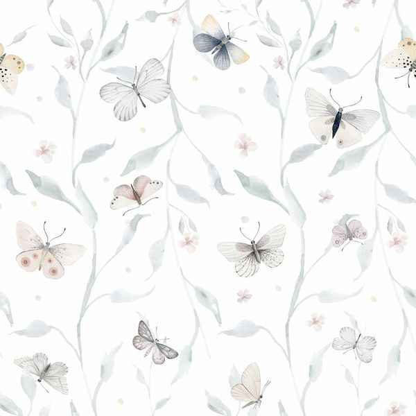 Tapeta Motyle W02 270 cm płótno zdjęcie 3