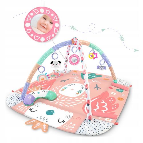 MATA EDUKACYJNA INTERAKTYWNA DLA NIEMOWLĄT DWUSTRONNA DUŻA XXL 5w1 NUKIDO na Arena.pl