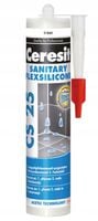 Ceresit - CS 25 BIAŁY - silikon sanitarny 280 ml