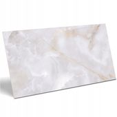GRES PŁYTKI PODŁOGOWE ŁAZIENKOWE ONIX BIANCO SATIN 120X60 cm MARMUR MATOWE