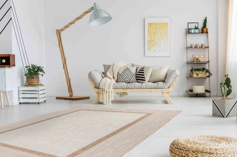 RUG/LU/VINEA/FRAME/CREAM+BEIGE/80x150 zdjęcie 2