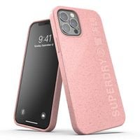 superdry snap iphone 12/12 pro compostable case różowy/pink 42621