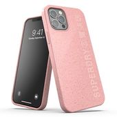 superdry snap iphone 12/12 pro compostable case różowy/pink 42621