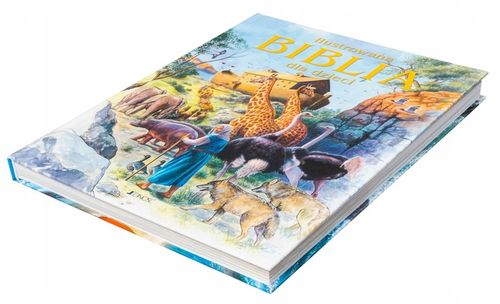 BIBLIA NA KOMUNIĘ DLA DZIECI PREZENT NA CHRZEST PAMIĄTKA Z GRAWEREM na Arena.pl