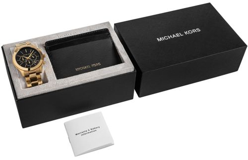 zegarek męski + etui na karty michael kors mk1076set + box na Arena.pl