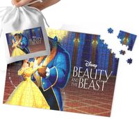PUZZLE - Piękna i Bestia WZORY Z BAJEK I GIER 24el + WORECZEK