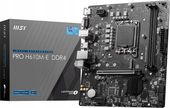 Płyta główna MSI PRO H610M-E Micro ATX