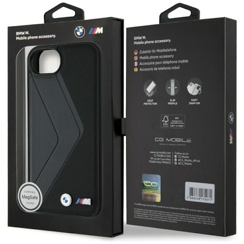 etui bmw oversized stripes magsafe do    iphone 16e czarny na Arena.pl