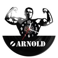 Zegar ścienny z płyty winylowej Arnold Schwarzenegger 951.14