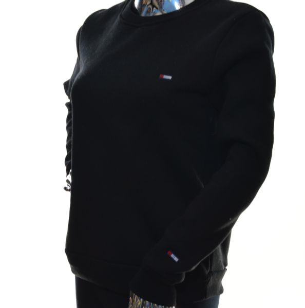 Damska bluza dresowa basic pod szyję gładka TOMY S zdjęcie 2