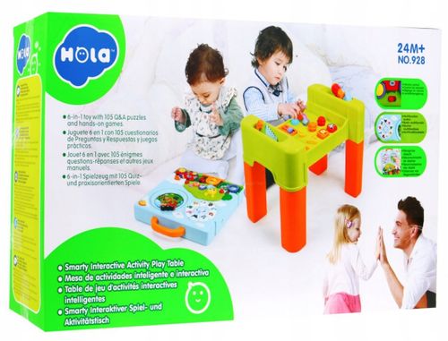 Stolik edukacyjny plac zabaw na Arena.pl