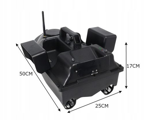 ŁÓDKA ZANĘTOWA V010 3 AKUMULATORY GPS SAMOPOWRÓT na Arena.pl