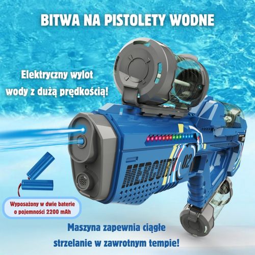 MOCNY I SKUTECZNY PISTOLET NA WODĘ na Arena.pl
