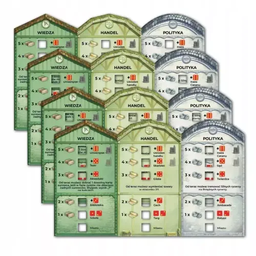 Gra planszowa Catan: Miasta i Rycerze - nowe wydanie Galakta na Arena.pl