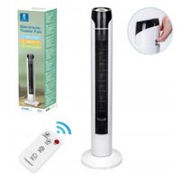 Wentylator Kolumnowy Podłogowy 50W Wiatrak 3 Prędkości + Pilot Lcd Aigostar