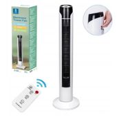 Wentylator Kolumnowy Podłogowy 50W Wiatrak 3 Prędkości + Pilot Lcd Aigostar