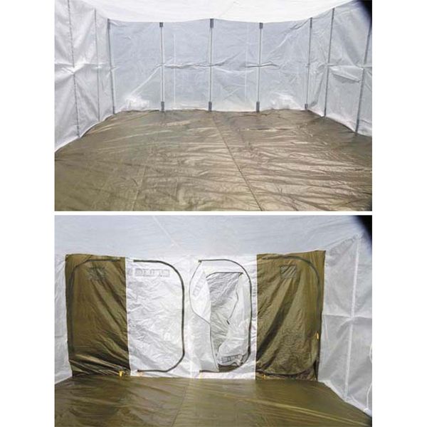 Brytyjski namiot UCPS biały zdjęcie 2