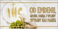 BANER NA BOŻE CIAŁO dekoracja OŁTARZA gotowy 2x1m PROMOCJA Duży Wybór