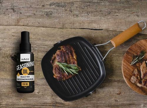 olej 150ml do konserwacji sezonowania naczyć żeliwnych na Arena.pl