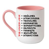 Elegant Biało-Różowy 330 ml
