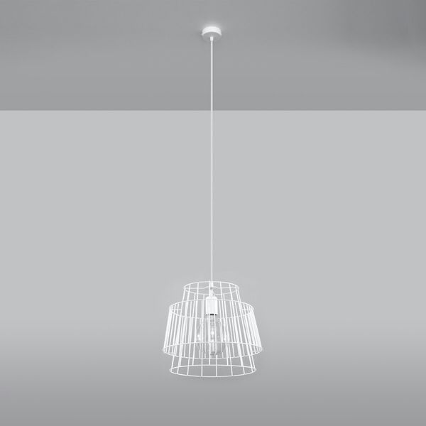 Lampa wisząca GATE biały zdjęcie 2