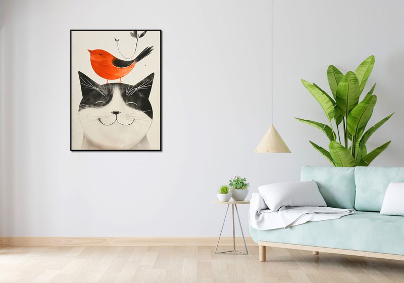 Plakat 75x100cm Pyzaty Przyjaciel zdjęcie 4