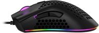 Mysz przewodowa ISY IGM-4500-BK Honeycomb RGB Czarny