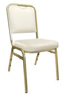 Krzesło Marco bankietowe konferencyjne stelaż złoty MG50