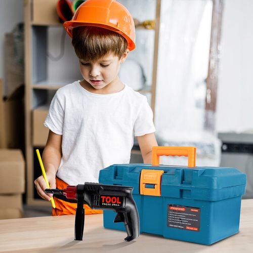 SKRZYNKA KUFEREK Z NARZĘDZIAMI WIERTARKA WARSZTAT ZESTAW MAJSTERKOWICZA na Arena.pl