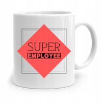Dla Pracownika Robotnika Kubek Super Employee Z Nadrukiem Ze Zdjęciem