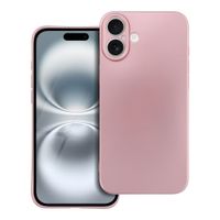 Futerał METALLIC do IPHONE 16 Plus różowy