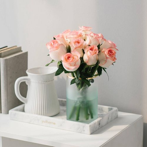 Wazon - Nordic - Matowe Szkło  Hydroponika - HOME Zielony S na Arena.pl