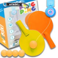 ZESTAW TRENINGOWY DO PING PONGA PODWIESZANY NA DRZWI SUFIT ŚCIANĘ PALETKI