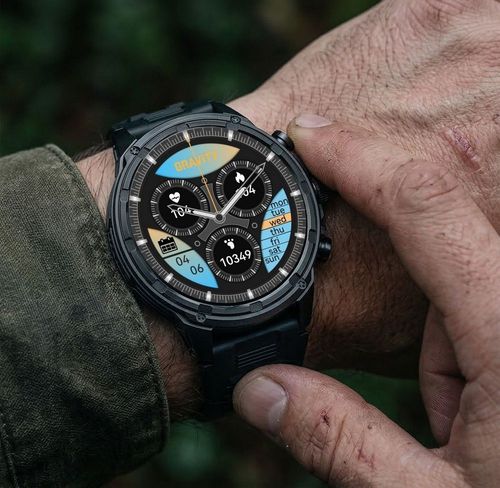 smartwatch gravity czarny pasek + bransoleta gt41-1 na Arena.pl