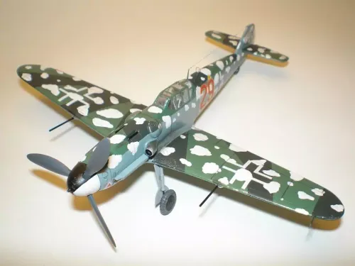BF-109 G-5 R6 Roten Jäger, C-108, 1:72 na Arena.pl