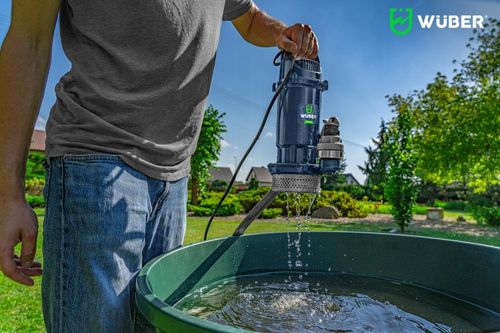POMPA DO WODY BRUDNEJ CZYSTEJ ZANURZENIOWA SITKO SITO SZAMBA 1" WUBER na Arena.pl