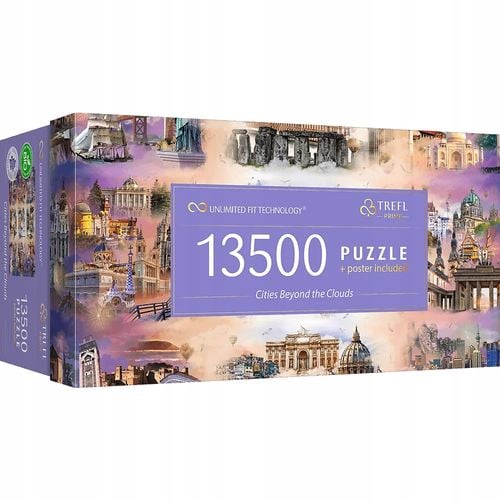 puzzle 13500 uft cities beyond the clouds 81030 na Arena.pl