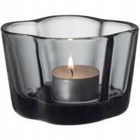 Świecznik Aalto 60 mm, szary - 1051193 - Iittala