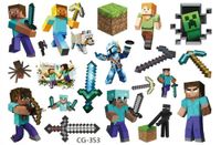 Tatuaże zmywalne Minecraft piksele - CG-353