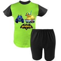 Krótka Piżama dziecięca Batwheels