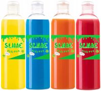 ZESTAW SLIME 4 x kolorowy KLEJ PVA AKTYWATOR GLUT NA PREZENT