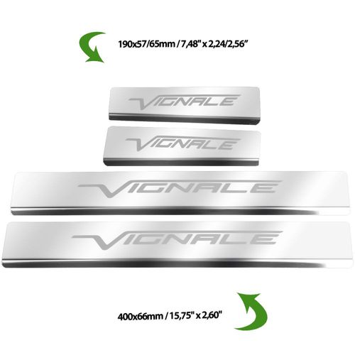 Listwa progowa FORD S-MAX MK2 VIGNALE Stal nierdzewna 304 połysk 4szt na Arena.pl