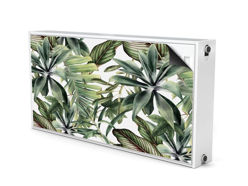 OSŁONA MAGNETYCZNA Grzejnika Tropikalne Liście Natura 100cm x 60cm zdjęcie 2