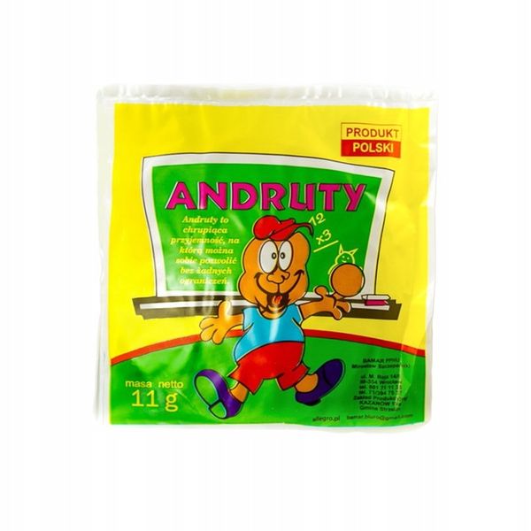 Andruty Bamar Chrupiące wafelki 100 szt zdjęcie 1