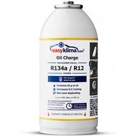 2X GAZ DO NABICIA KLIMY W AUCIE CZYNNIK KLIMATYZACJI R134a + OLEJ